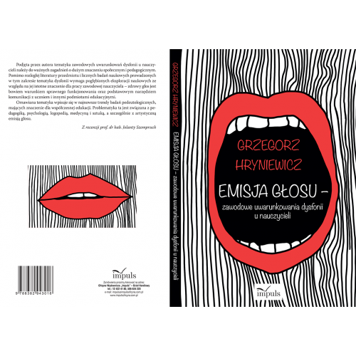 produkt - Emisja głosu – zawodowe uwarunkowania dysfonii u nauczycieli