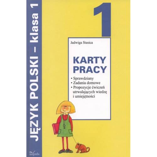 produkt - Karty pracy Język polski - klasa 1