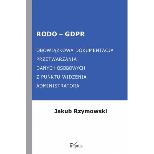 produkt - RODO - GDPR