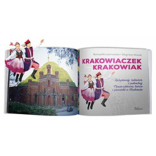 produkt - Krakowiaczek Krakowiak. Zaśpiewaj, zatańcz i pokochaj nowe wiersze, tańce i piosenki o Krakowie