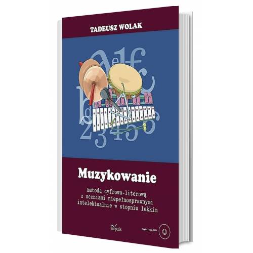 produkt - Muzykowanie metodą cyfrowo-literową z uczniami niepełnosprawnymi intelektualnie w stopniu lekkim