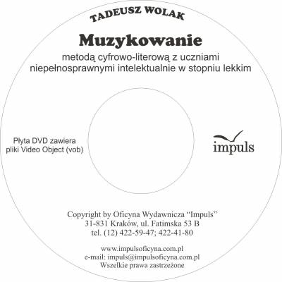 Muzykowanie metodą cyfrowo-literową z uczniami niepełnosprawnymi intelektualnie w stopniu lekkim