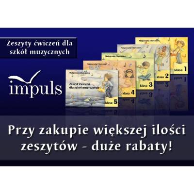 Zeszyt ćwiczeń dla szkół muzycznych