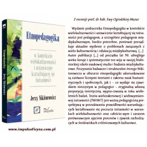 produkt - Etnopedagogika w kontekście wielokulturowości i ustawicznie kształtującej się tożsamości