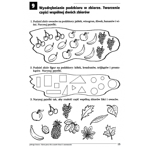 produkt - Karty pracy Matematyka - klasa 1