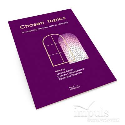 Chosen topics of supporting persons with a disability