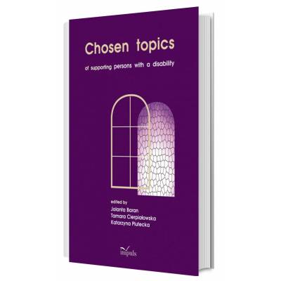 Chosen topics of supporting persons with a disability
