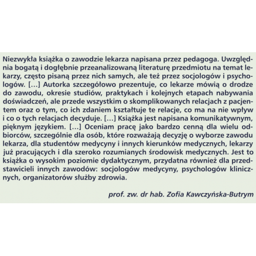 produkt - Ku człowiekowi. Doświadczanie relacji z pacjentem w narracjach lekarzy