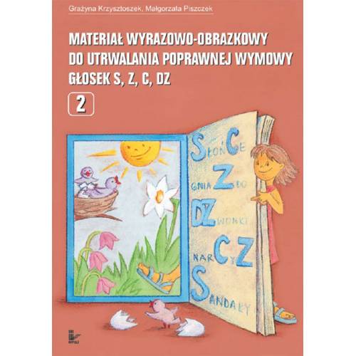 produkt - Materiał wyrazowo-obrazkowy do utrwalania poprawnej wymowy głosek s, z, c, dz