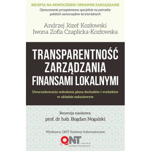produkt - Transparentność zarządzania finansami lokalnymi