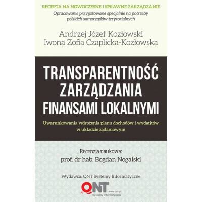 Transparentność zarządzania finansami lokalnymi