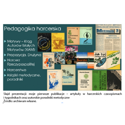 HARCERSTWO źródłem pedagogicznej pasji