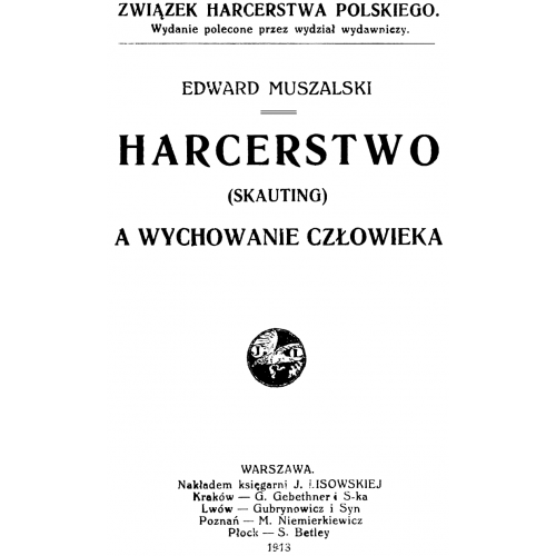 produkt - HARCERSTWO (SKAUTING) A WYCHOWANIE CZŁOWIEKA