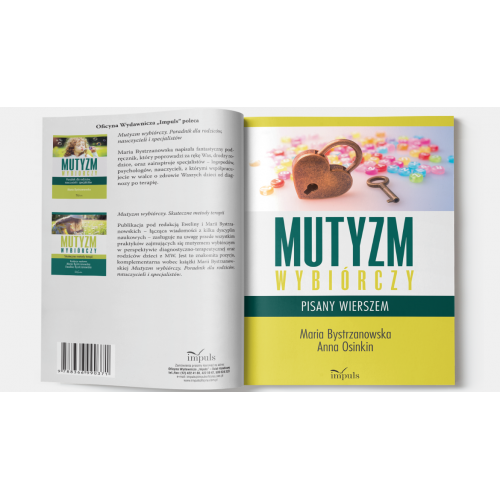 produkt - Mutyzm wybiórczy pisany wierszem