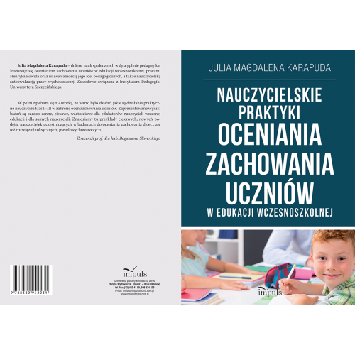 produkt - Nauczycielskie praktyki oceniania zachowania uczniów w edukacji wczesnoszkolnej