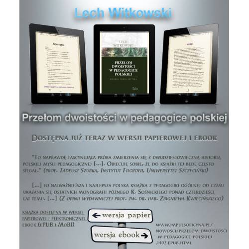 produkt - Przełom dwoistości w pedagogice polskiej