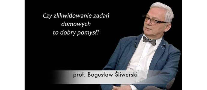Zapraszamy z prof. Bogusławem Śliwerskim