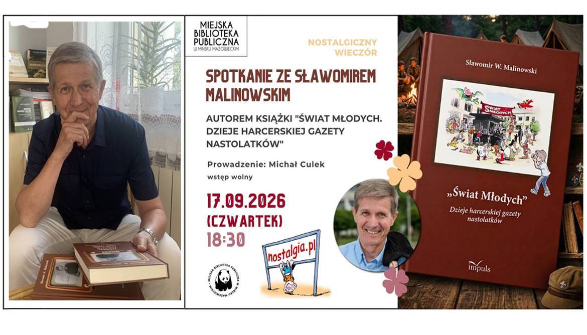 SPOTKANIE AUTORSKIE z Sławomirem Malinowskim
