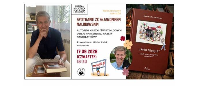 SPOTKANIE AUTORSKIE z Sławomirem Malinowskim